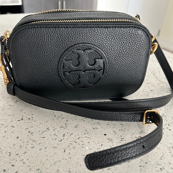 Tory Burch Handbags - Tory Burch Mini Miller purse black